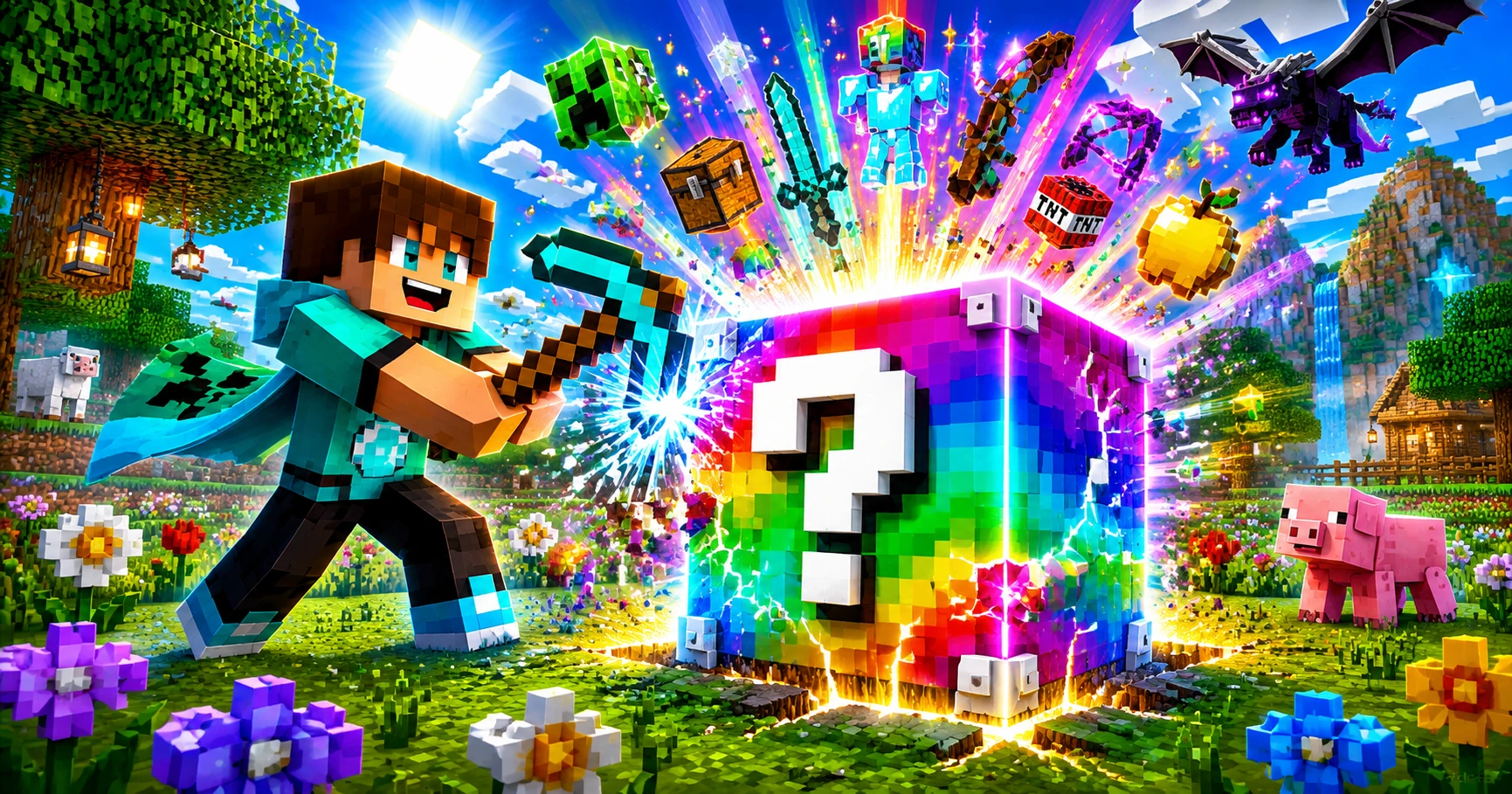 Exploring the Rainbow Lucky Block Mod 1.16.5: Features and Tips - image 1 Exploring the Rainbow Lucky Block Mod 1.16.5: Features and Tips - image 1