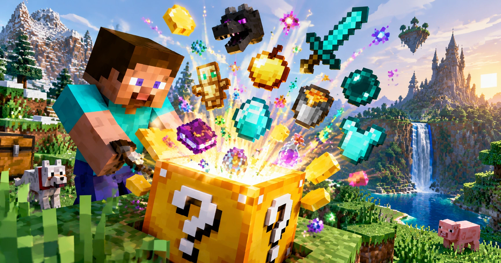 Explore the Exciting World of the One Lucky Block Mod - image 3