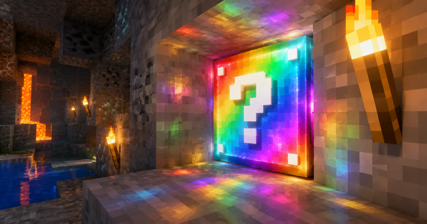 Discover the Rainbow Lucky Block Mod for Minecraft PE: A Colorful Twist to Your Gameplay - image 3